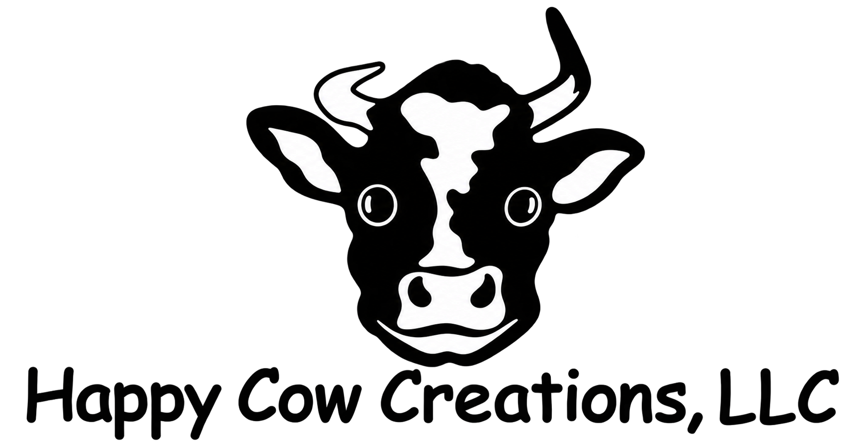 Happy Cow Creations cow logo